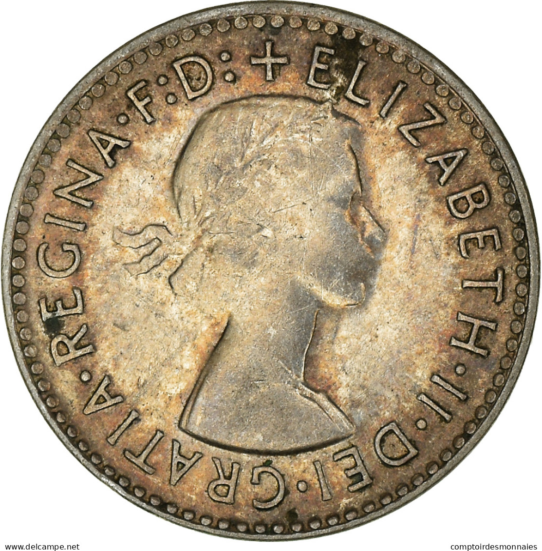 Monnaie, Australie, Elizabeth II, Threepence, 1962, Melbourne, TTB, Argent - Threepence