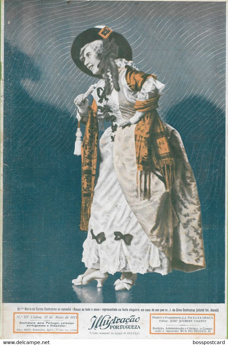 Barcelos - Porto - Angra Do Heroísmo - Açores - Lisboa - Ilustração Portuguesa Nº 377, 1913 - Informations Générales