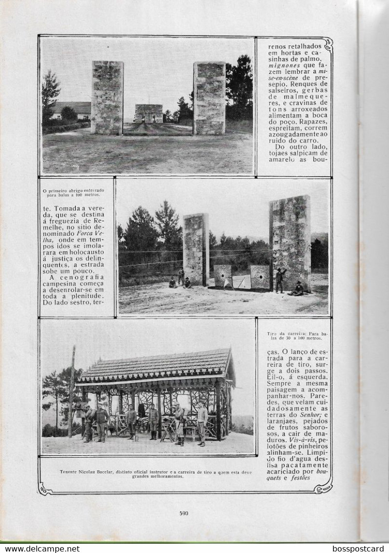 Barcelos - Porto - Angra Do Heroísmo - Açores - Lisboa - Ilustração Portuguesa Nº 377, 1913 - General Issues