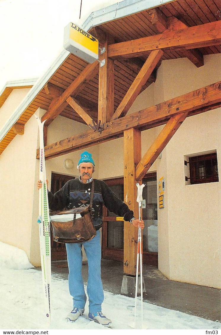 Les Moussières Facteur à Skis Ski Poste Canton Les Bouchoux - Sonstige & Ohne Zuordnung