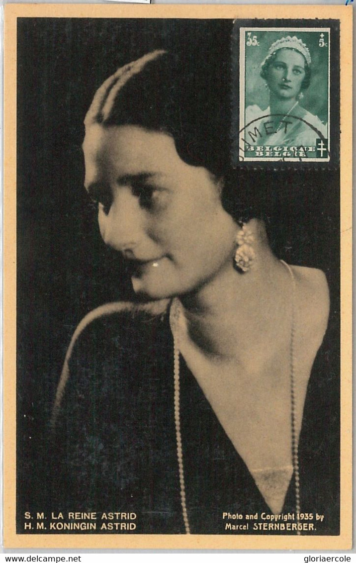 57022 - BELGIUM - POSTAL HISTORY: MAXIMUM CARD 1947 - ROYALTY - Autres & Non Classés