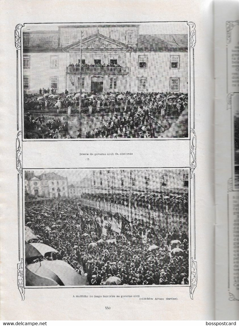 Porto - Açores - Castelo Branco - Cascais - Birre - Tourada - Corrida - Ilustração Portuguesa Nº 428, 1914 - Allgemeine Literatur