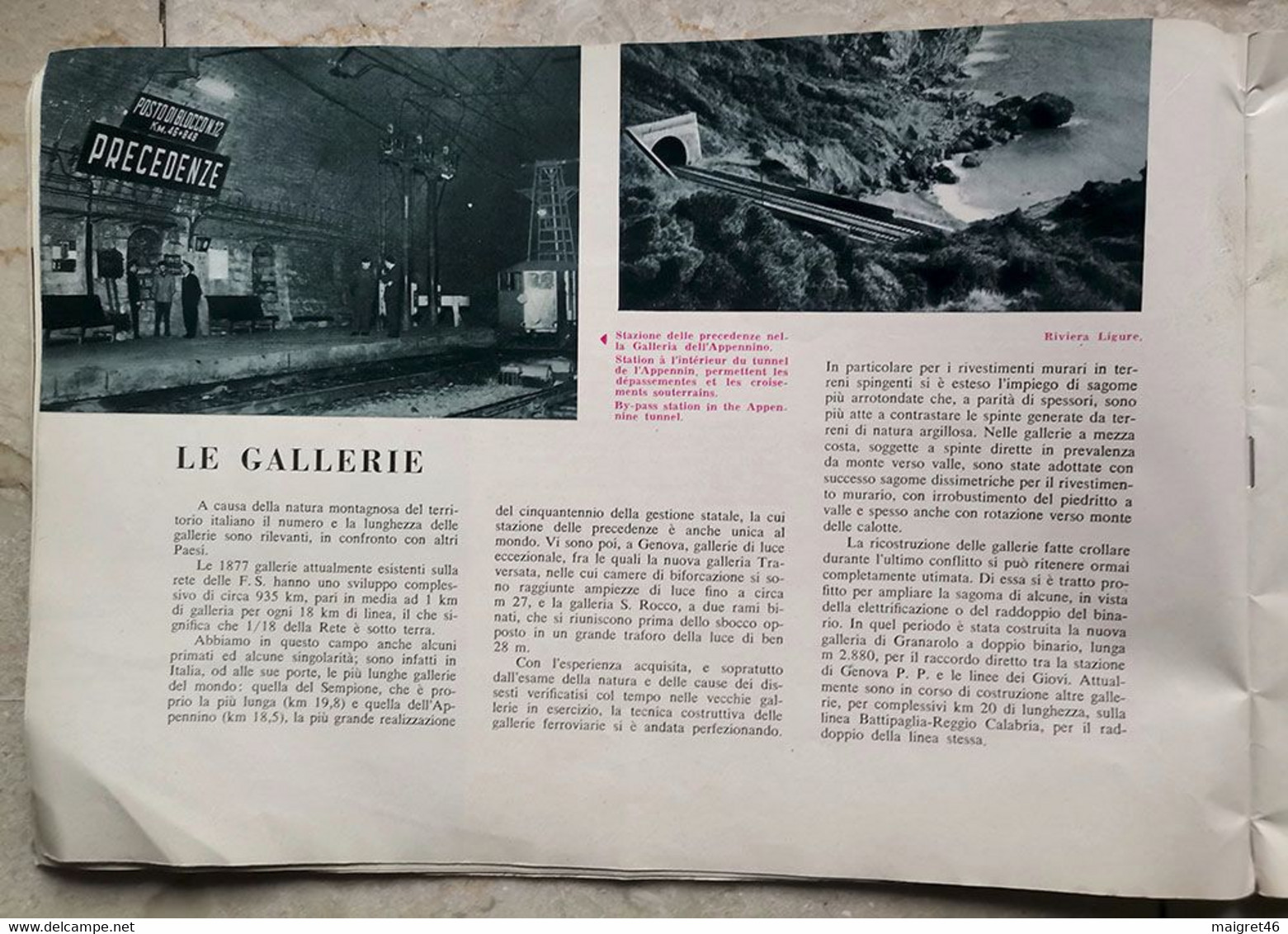 LE FERROVIE ITALIANE DELLO STATO EDIZIONE SPECIALE CINQUANTENARIO ANNO 1905 1955