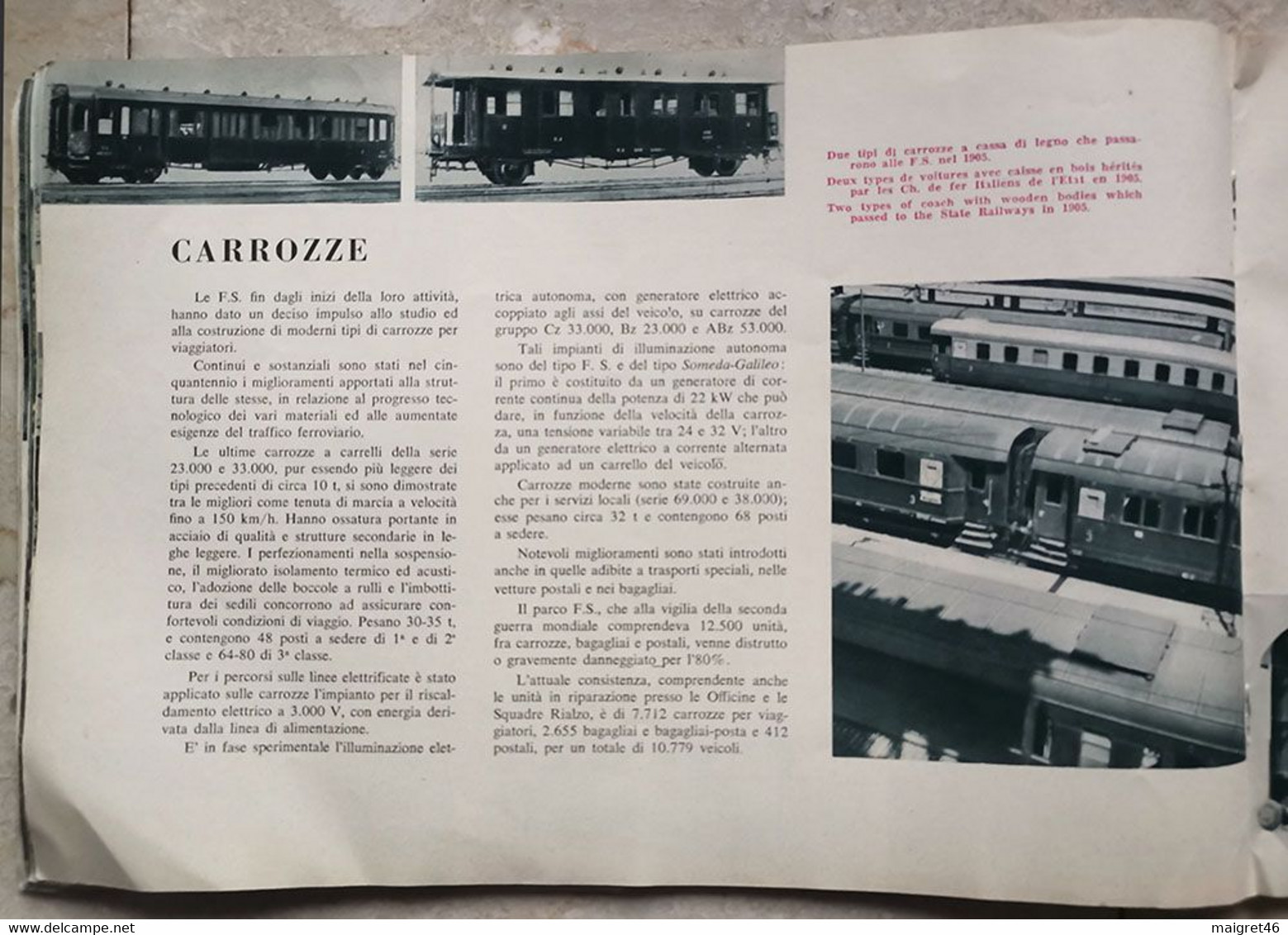 LE FERROVIE ITALIANE DELLO STATO EDIZIONE SPECIALE CINQUANTENARIO ANNO 1905 1955