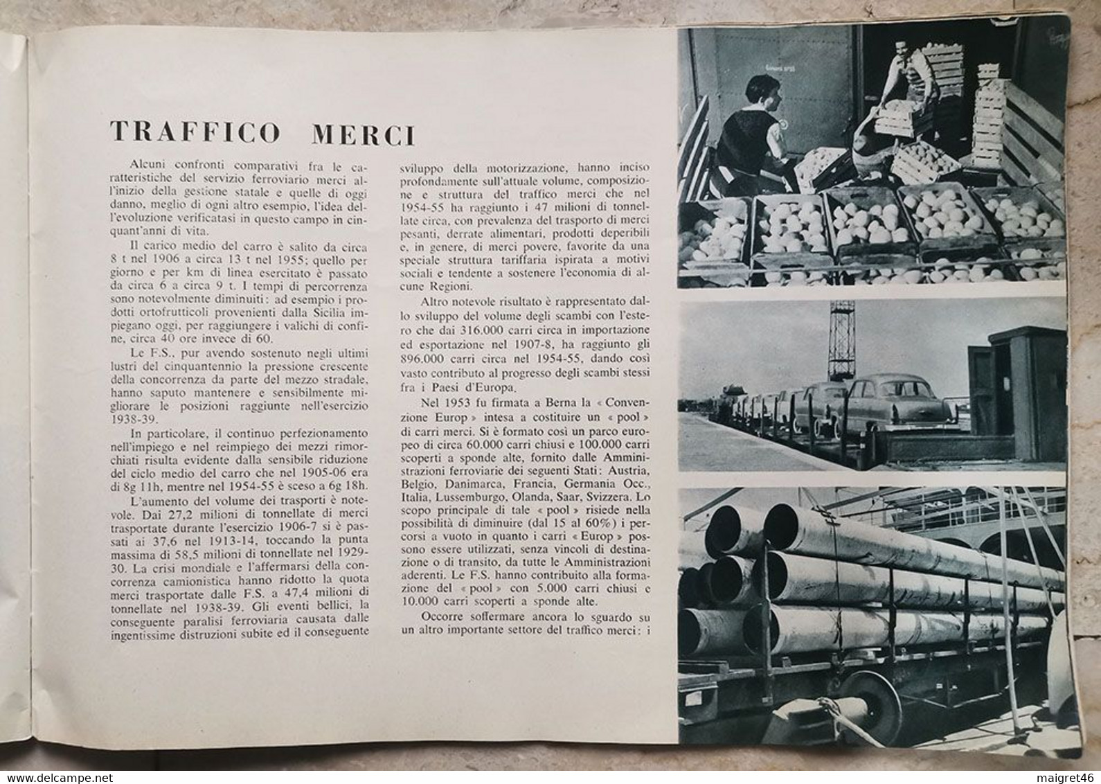 LE FERROVIE ITALIANE DELLO STATO EDIZIONE SPECIALE CINQUANTENARIO ANNO 1905 1955