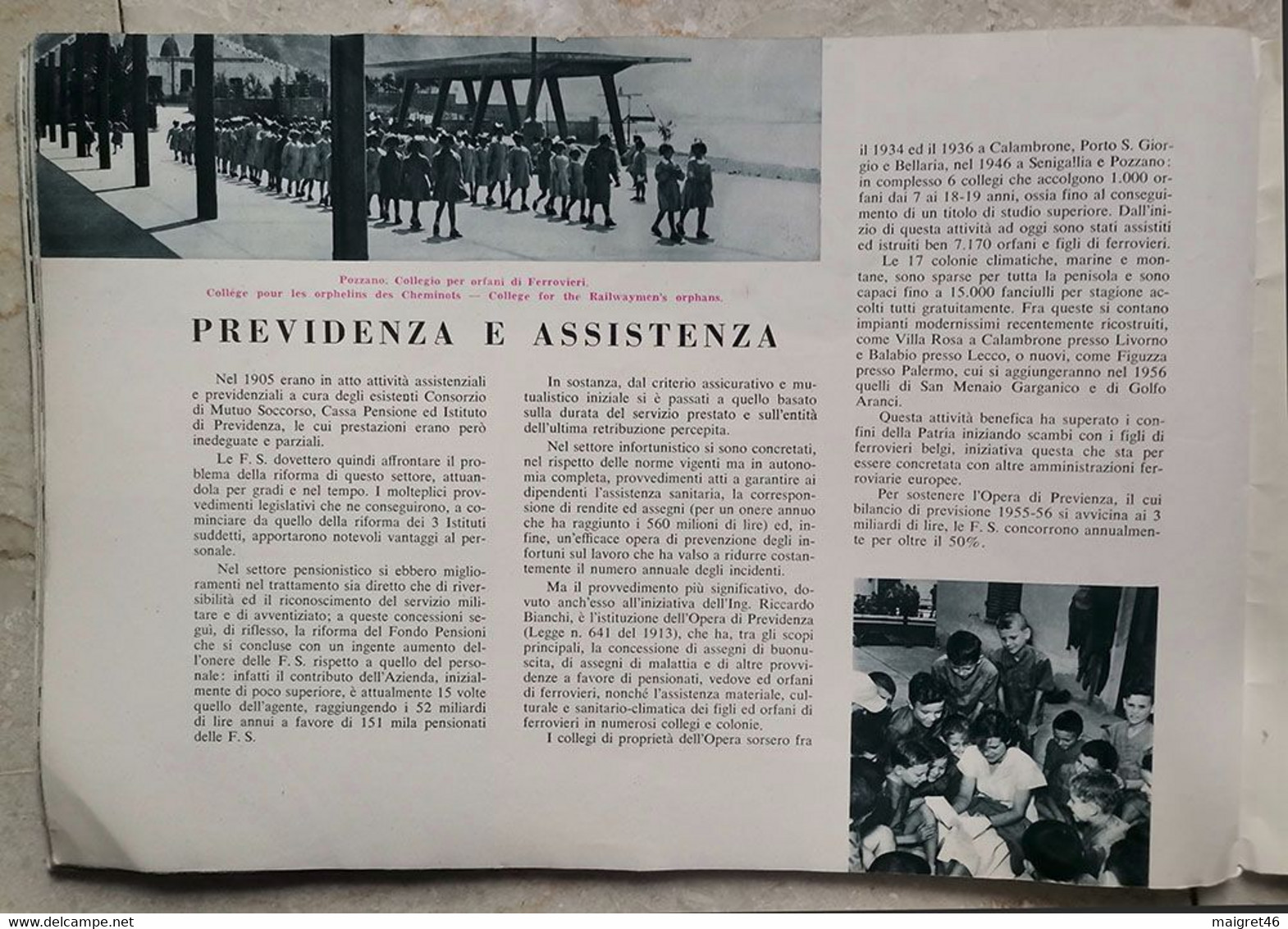 LE FERROVIE ITALIANE DELLO STATO EDIZIONE SPECIALE CINQUANTENARIO ANNO 1905 1955