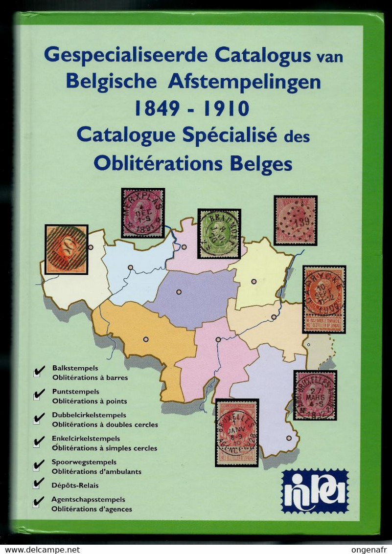 Oblitérations Belges 1849/1910  - Bilingue - 180 Pages - Poste Rurale