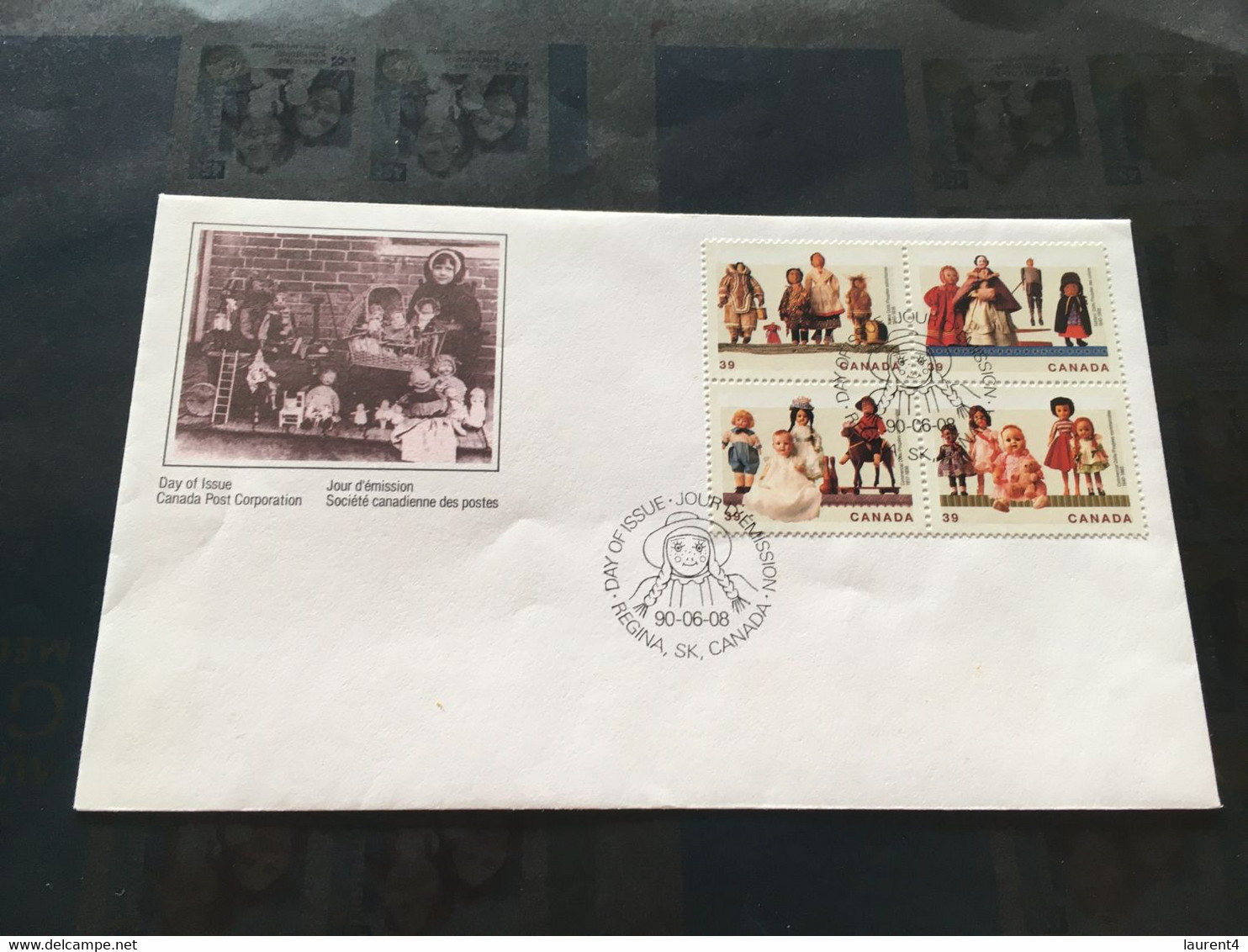 (5 C 14) Canada - Dolls FDC - 1990 - 1991-2000