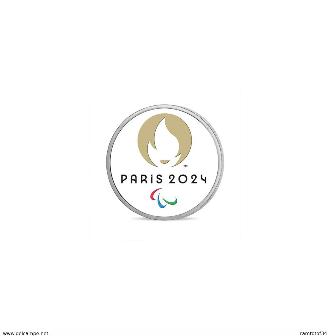 2021 MDP316 - PARIS - Hôtel De La Monnaie 89 - Jeux Olympiques De Paris 2024 (emblème Paralympique) / MONNAIE DE PARIS - 2021