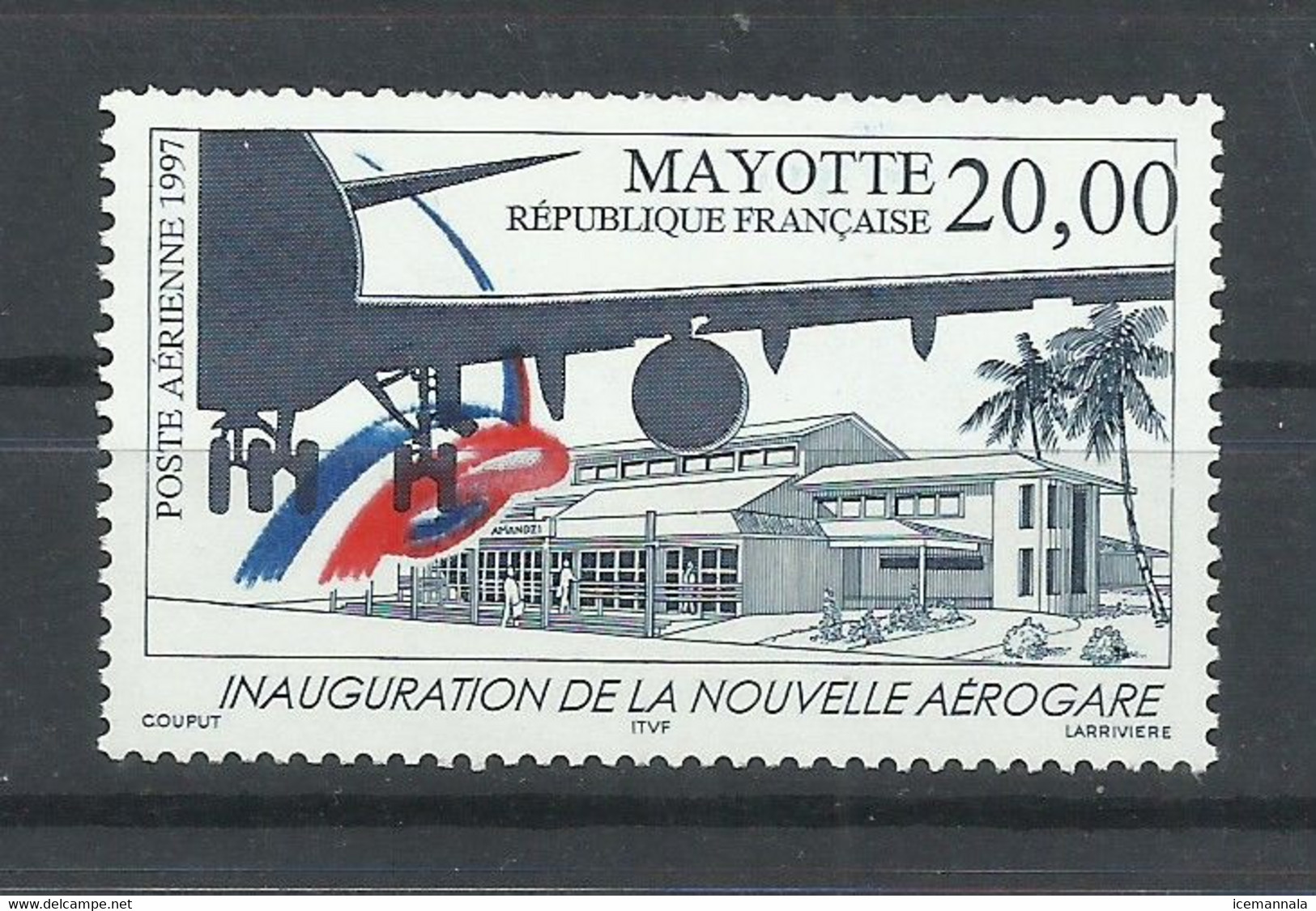 MAYOTE  YVERT  AEREO   1    MNH  ** - Poste Aérienne