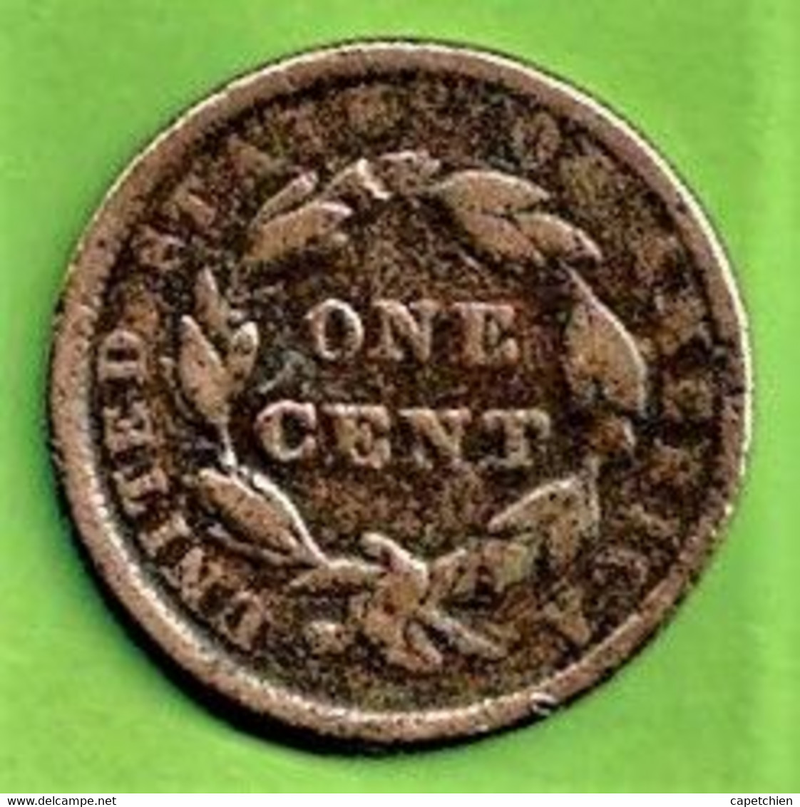 ETATS UNIS / LARGE CENT / 1829 Ou 1839 ? / 28 Mm - 10.25 G - 1816-1839: Coronet Head (Testa Coronata