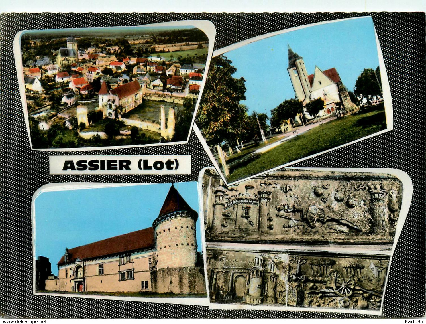 Assier * Souvenir De La Commune * Multivues - Assier