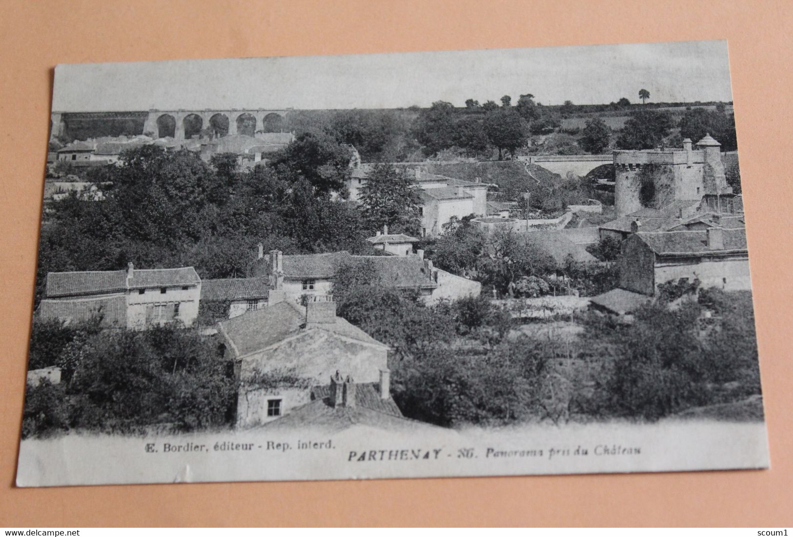 Parthenay - Panorama Pris Du Chateau - Parthenay