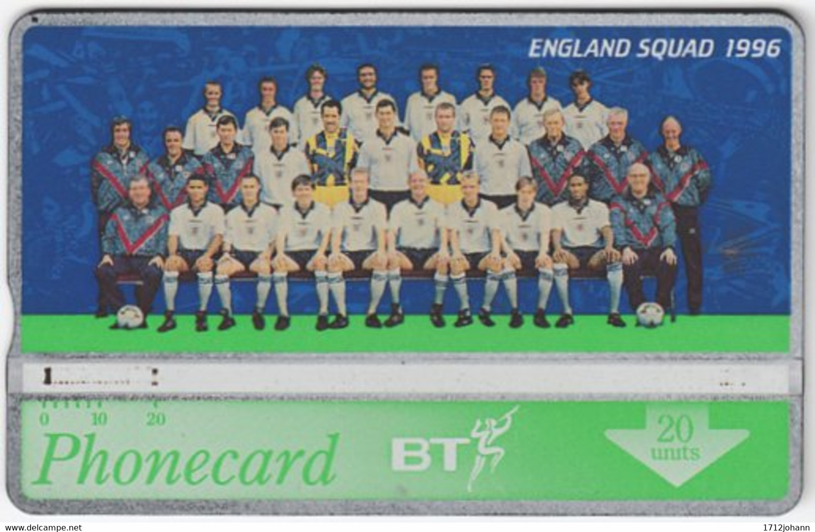 GREAT BRITAIN E-545 Hologram BT - Sport, Soccer - 604G - Used - BT Allgemeine