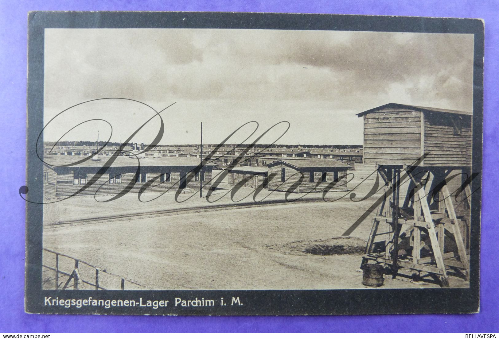 Krieggefangenen-Lager Parchim I.M.  1915 Photo J.Waldherr - Barracks