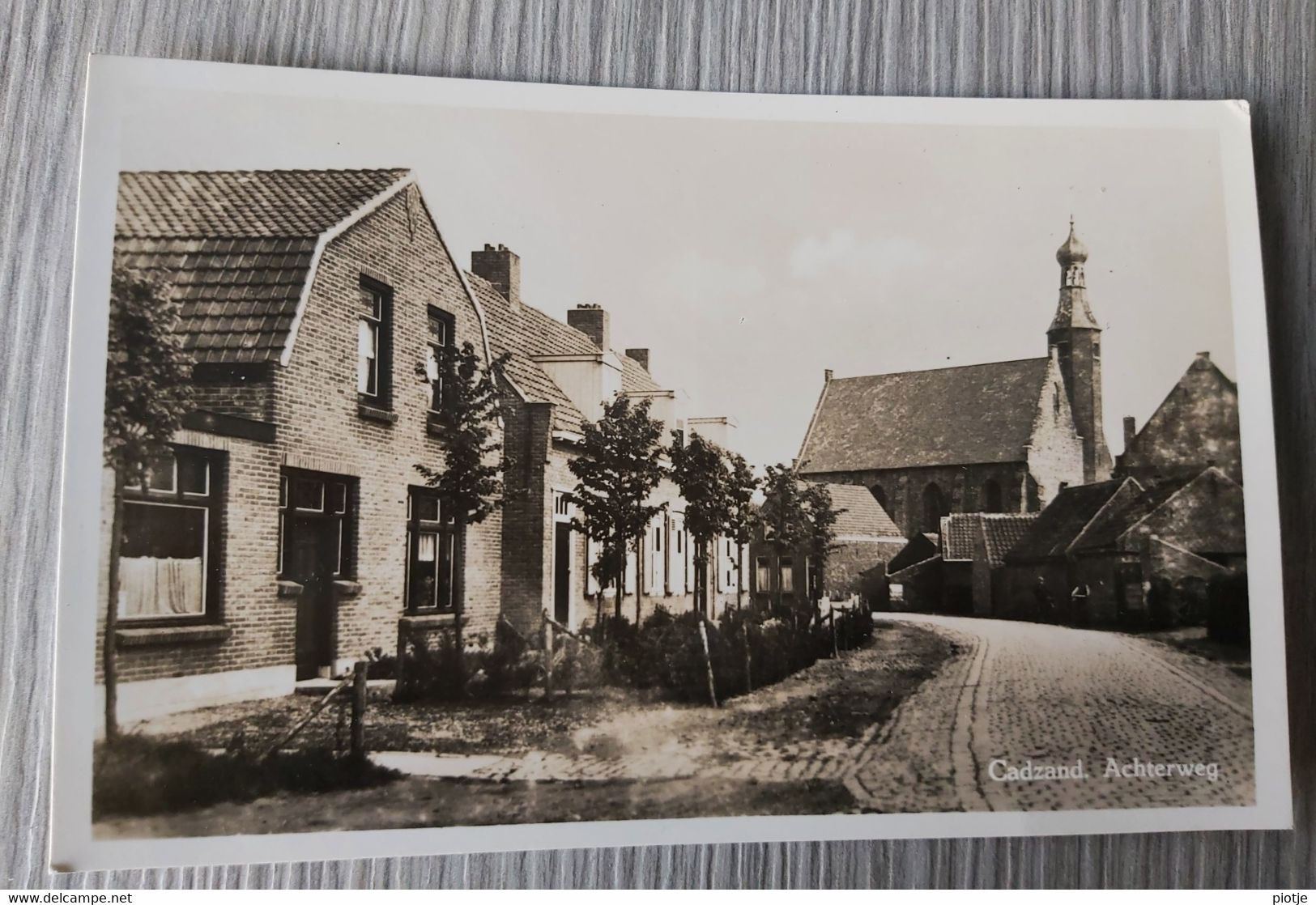 * Cadzand (Zeeland - Nederland) * (Uitgave Moerland's Boekh. Schoondijke) Achterweg, Foto, Photo, Unique, Rare - Cadzand