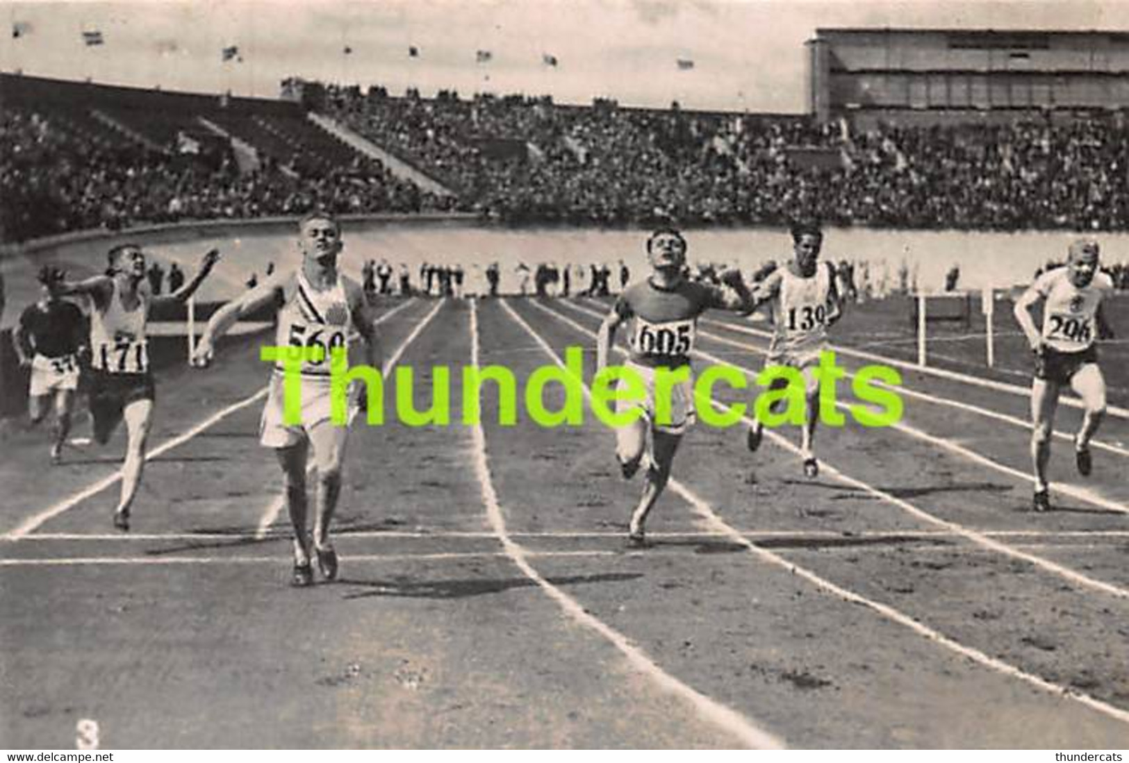 VINTAGE TRADING TOBACCO CARD CHROMO ATHLETIC OLYMPICS 1928 TABACOS DE ANGOLA No 3 WYKOFF BROCHARD WILLIAMS - Athlétisme