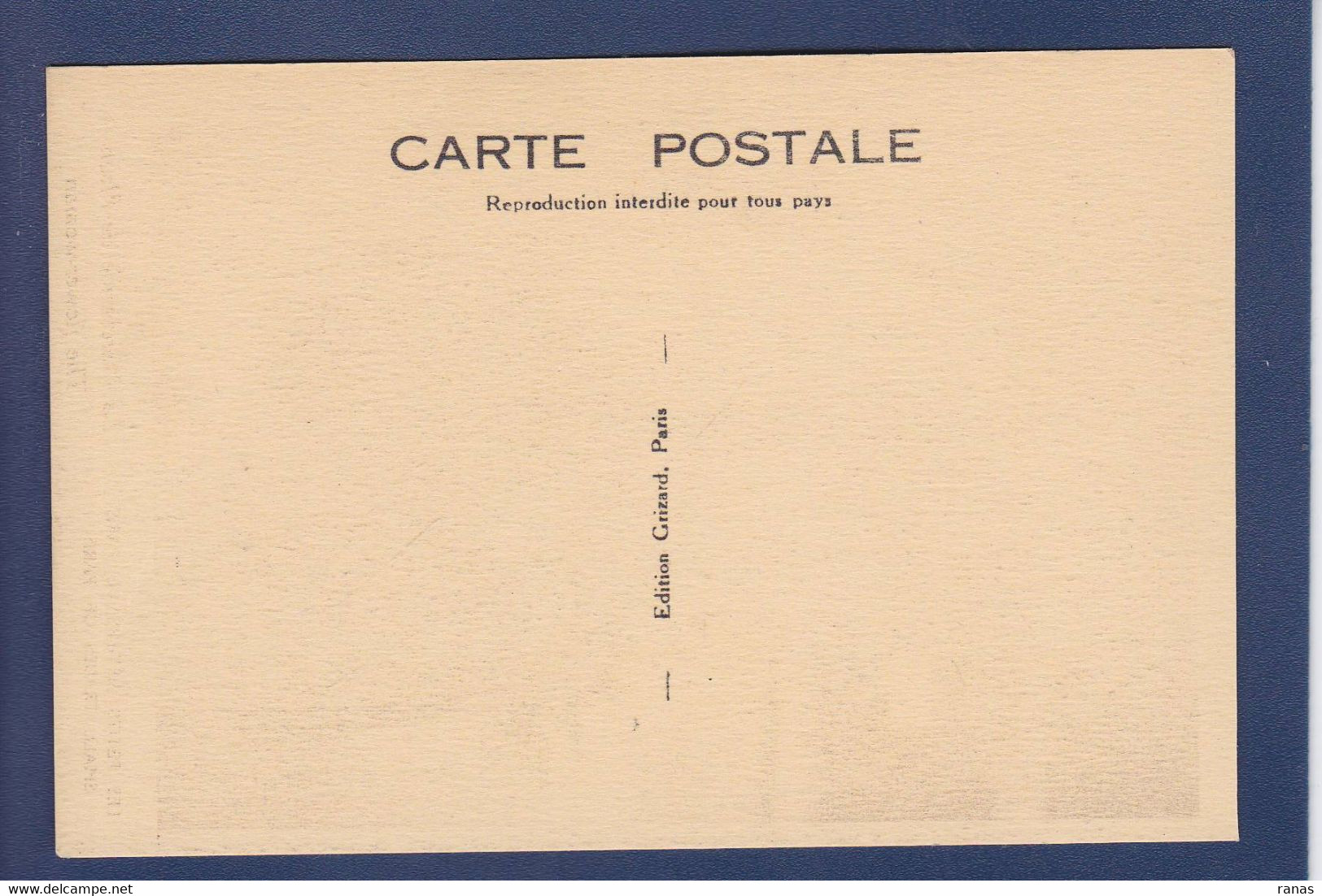 CPA [75] Paris > Petits Métiers à Paris Série Grizard Non Circulé Voir Dos Marché Aux Puces - Straßenhandel Und Kleingewerbe