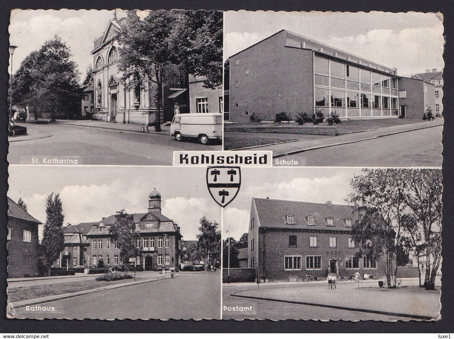 GERMANY , Kohlscheid , OLD POSTCARD - Herzogenrath
