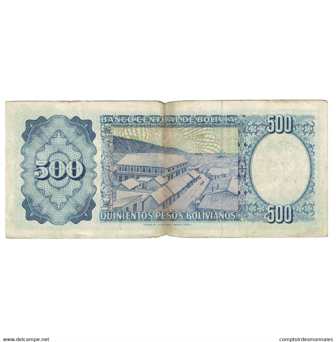 Billet, Bolivie, 500 Pesos Bolivianos, D. 1981-06-01, KM:166a, TB - Bolivie