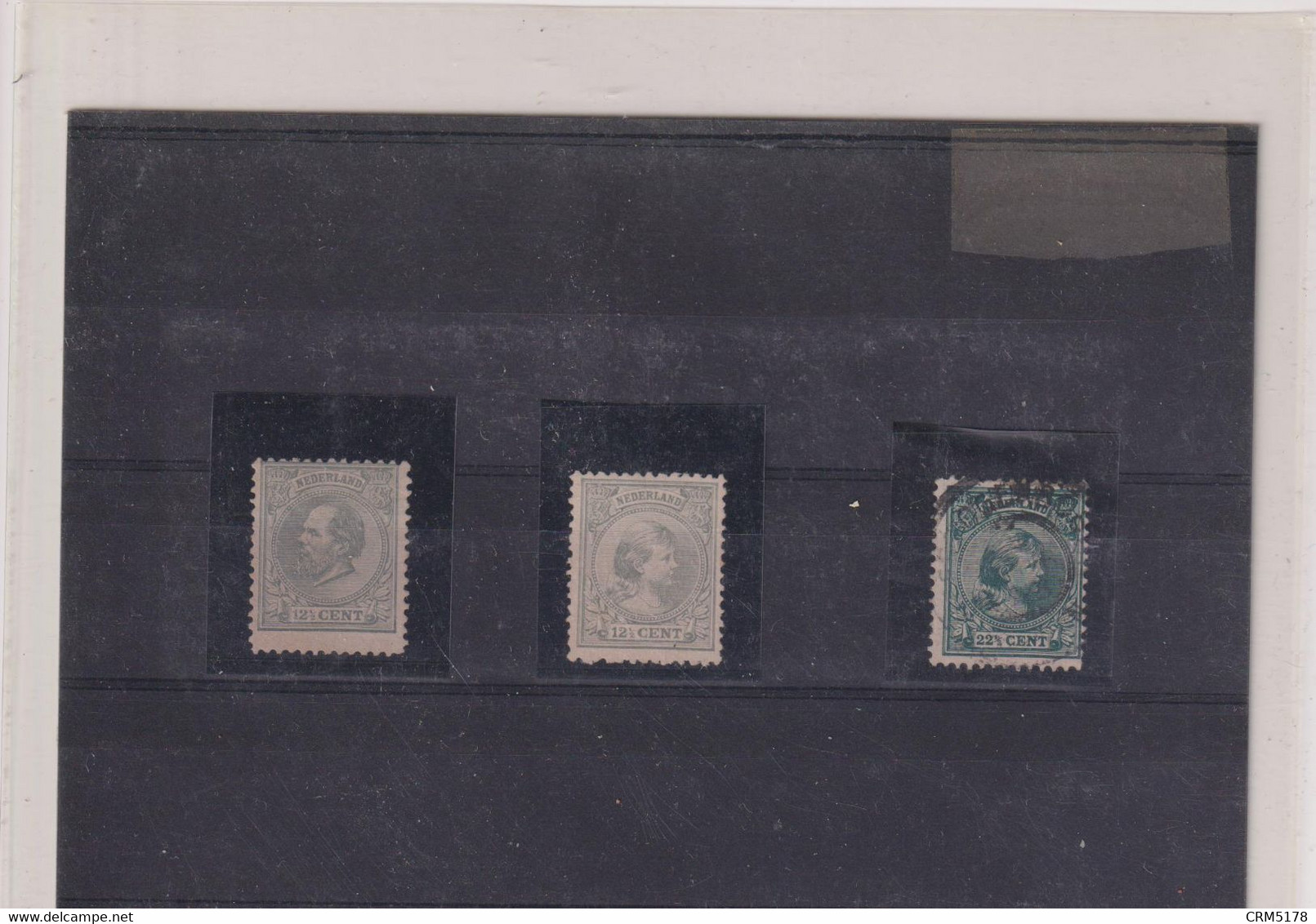 PAYS BAS-LOT TP N° 22 NSG-  N°38 NSG-N°41  OB   1872 - Unused Stamps
