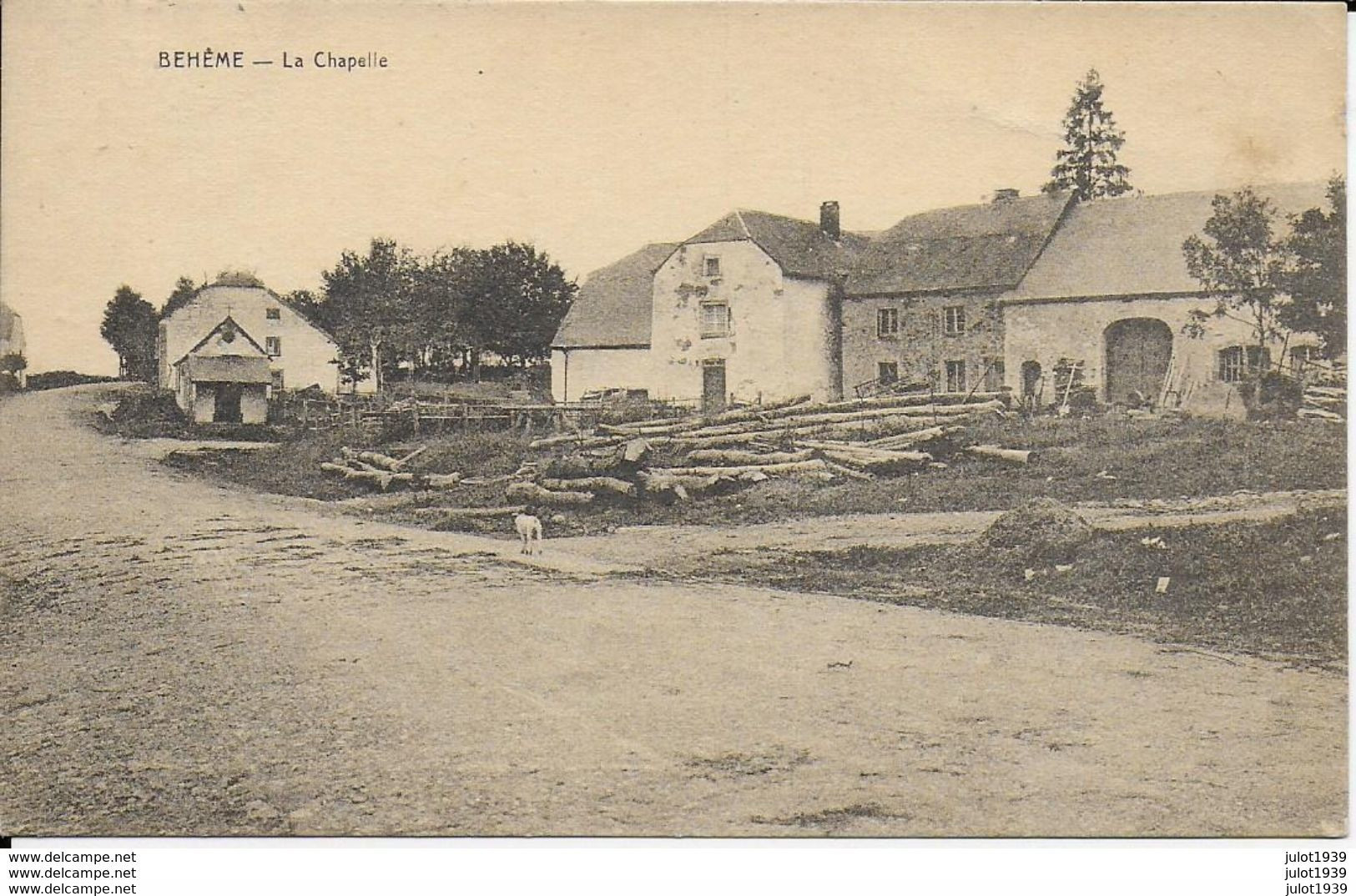 BEHEME ..-- LEGLISE ..-- La CHAPELLE . 1930 Vers VILVORDE ( Mr L. VERCRUYSSE ) . Voir Verso . - Léglise