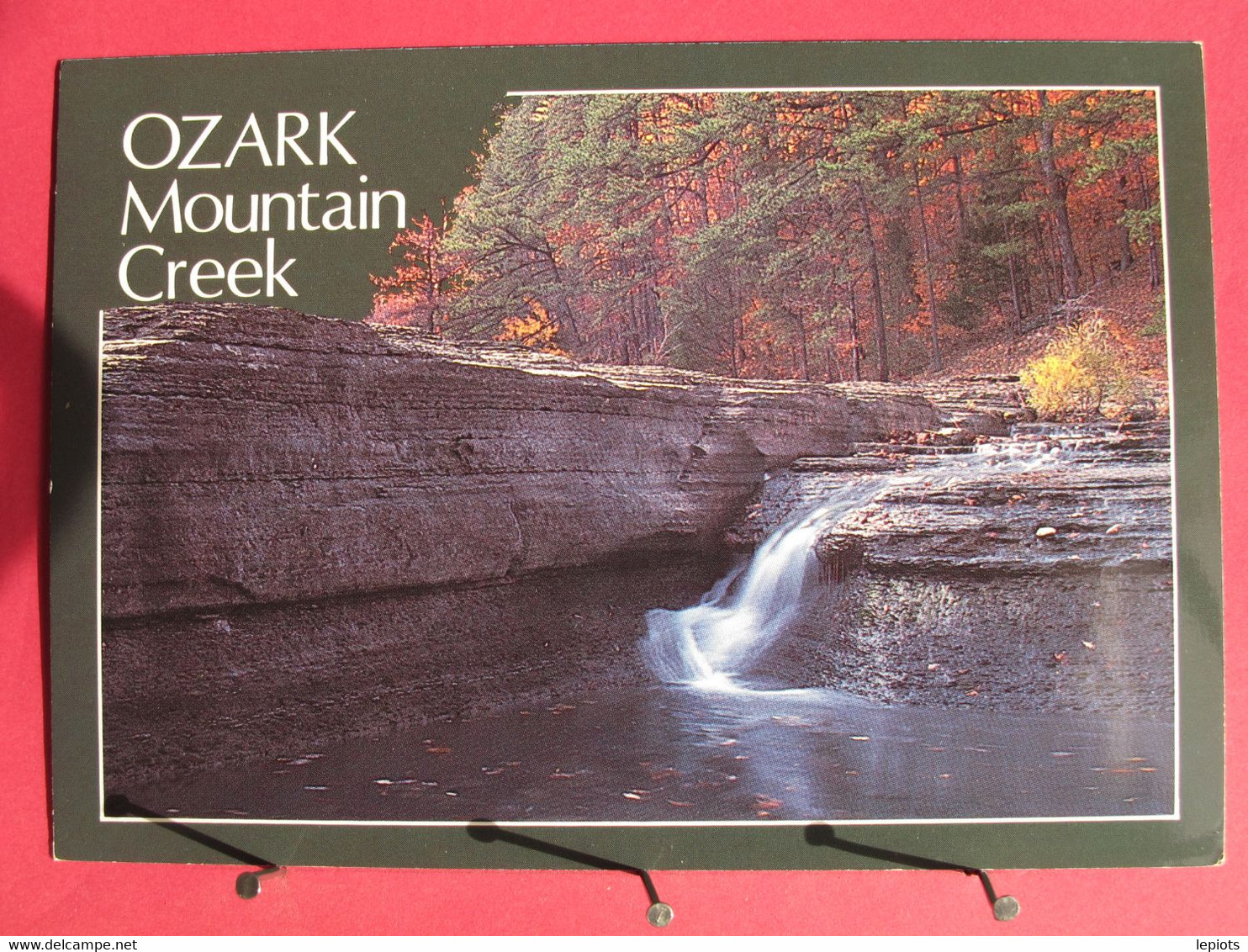 Visuel Très Peu Courant - Etats-Unis - Missouri - Ozark Mountain Creek - R/verso - St Louis – Missouri