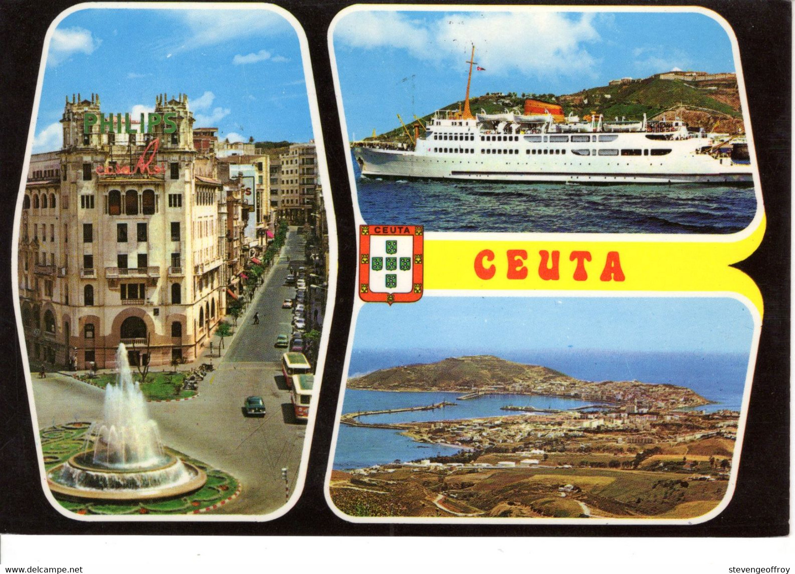 Espagne Ceuta Multi Vue Bellezas De La Ciudad Thoury Amboise 1981 - Ceuta