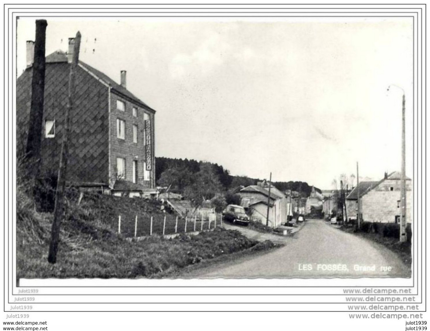 LES FOSSES ..-- OLDTIMER . LEGLISE ..-- Grand ' Rue . Magasin  Courthéoux . - Leglise