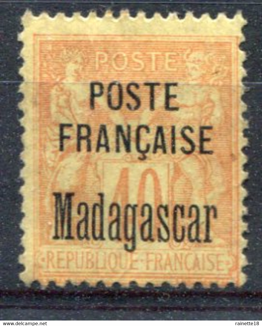 Madagascar       18 Neuf Sans Gomme - Unused Stamps