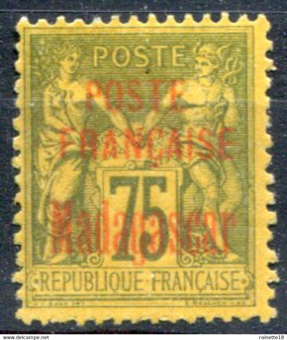 Madagascar       20 Neuf Sans Gomme - Unused Stamps