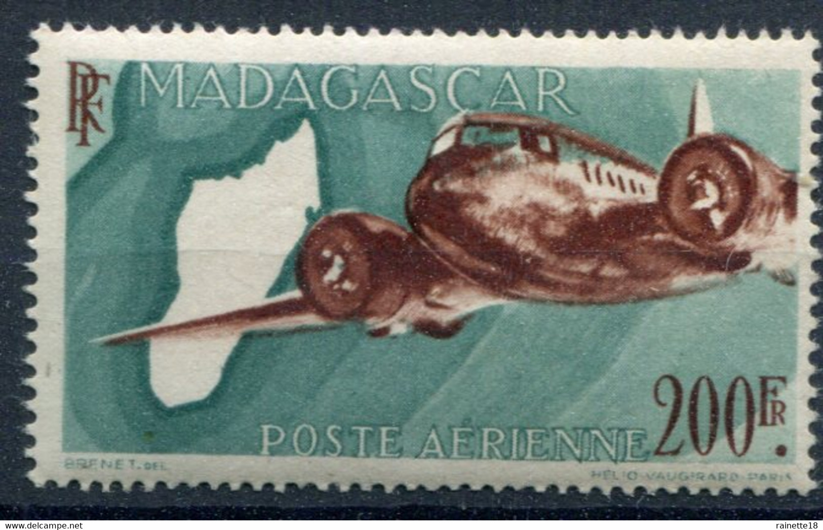 Madagascar                PA   64A ** - Luftpost