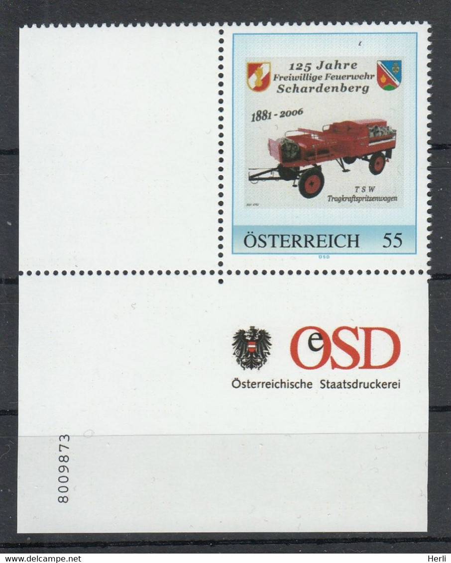 Personalisierte Marke - Aus Österreich - Postfrisch ** - Euronominale = 0,55 Mit Bogennummer (MD2099) - Persoonlijke Postzegels