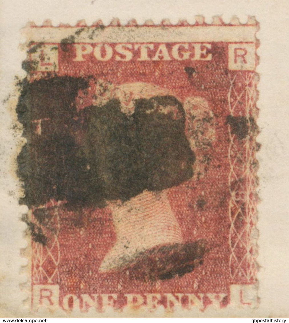 GB 1875, QV 1d Rose-red Pl.178 (RL) Tied By NPB Cancel On VF Printed Matter From LONDON To Mr. Johann Andreae, FRANKFORT - Lettres & Documents