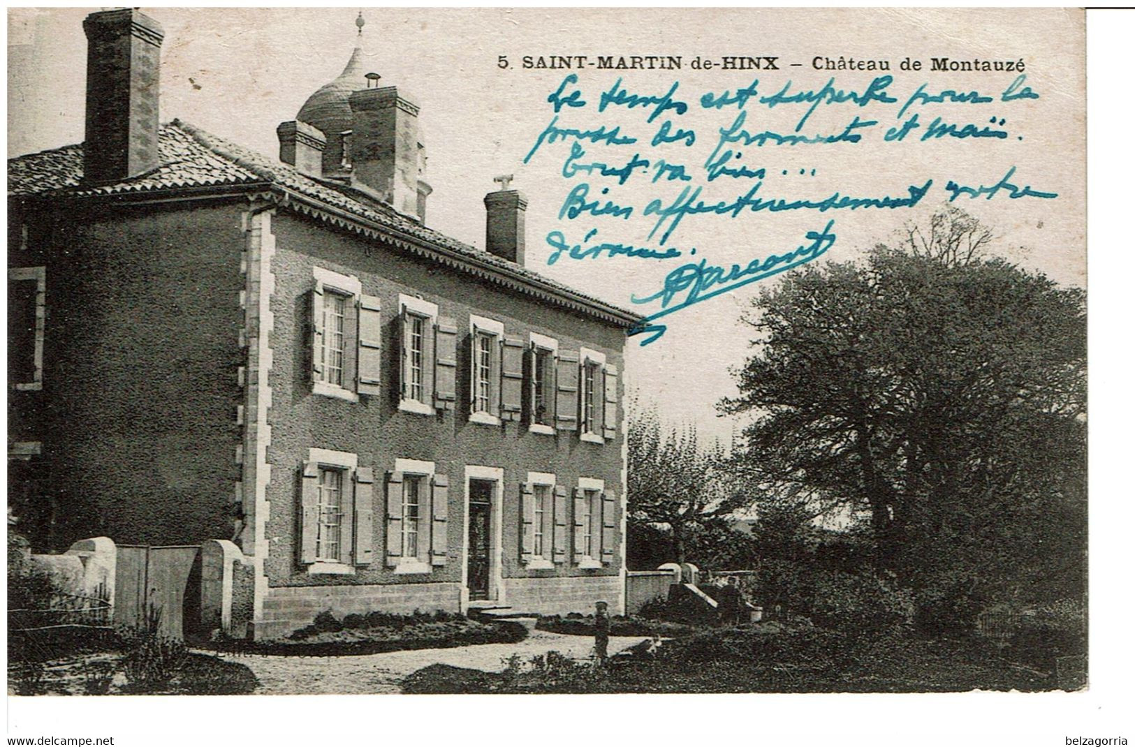 SAINT MARTIN De HINX  - Château De Montauzé - Other & Unclassified