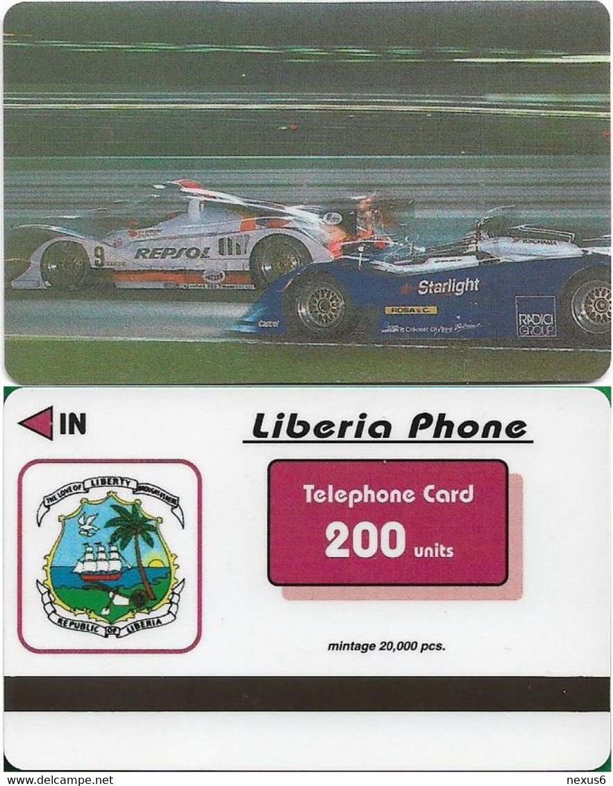 Liberia - Liberia Phone FAKE - 24h Le Mans, 20.000ex, 200U - Liberia