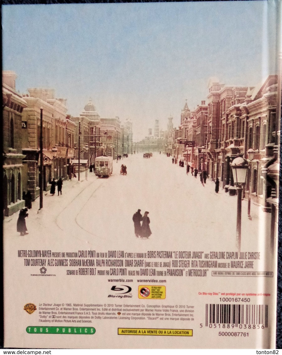 Le Docteur Jivago - Omar Sharif - Géraldine Chaplin - Édition Blu-Ray - Collector Prestige ( Livret + DVD ).