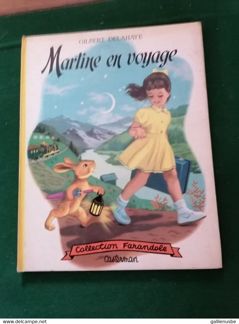 Martine En Voyage -1956 - 1ere édition - Casterman