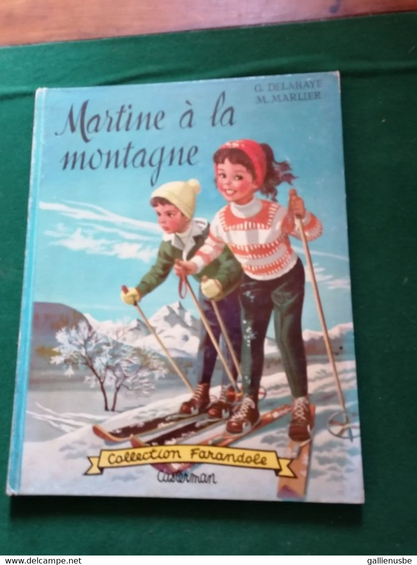 Martine à La Montagne -1959 - 1ere édition - Casterman
