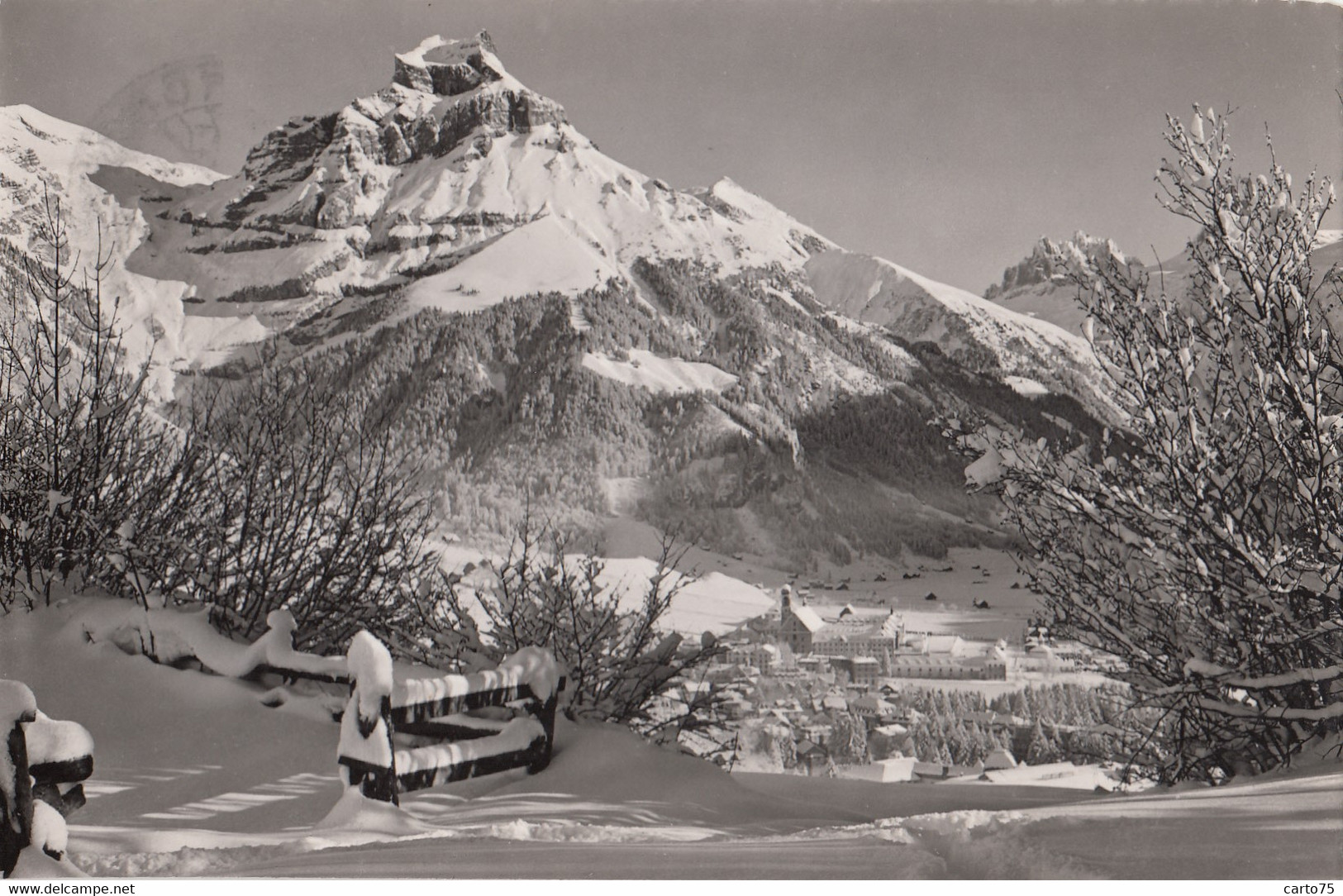 Suisse - Engelberg Mit Hahnen - Postmarked 1953 - Engelberg