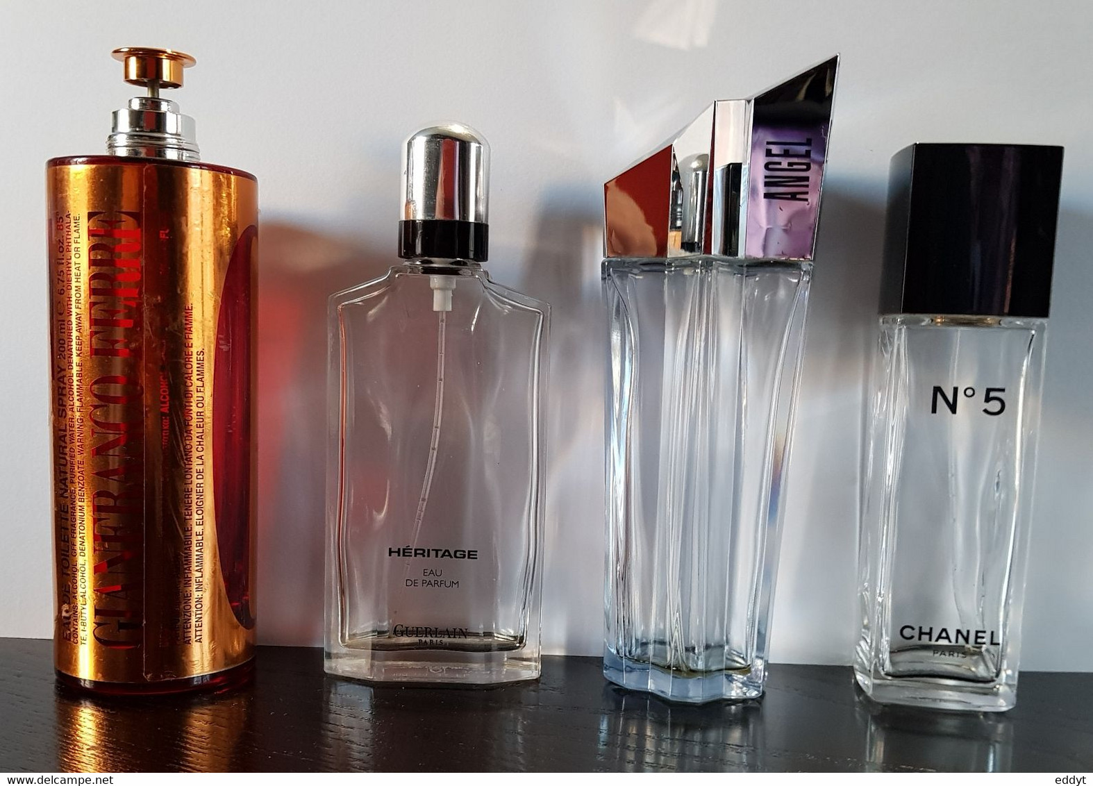 4 Flacons Parfum Vaporisateur  " XXXXXXXXXXX - Flacons Vides Collection - Flaconi Profumi (vuoti)