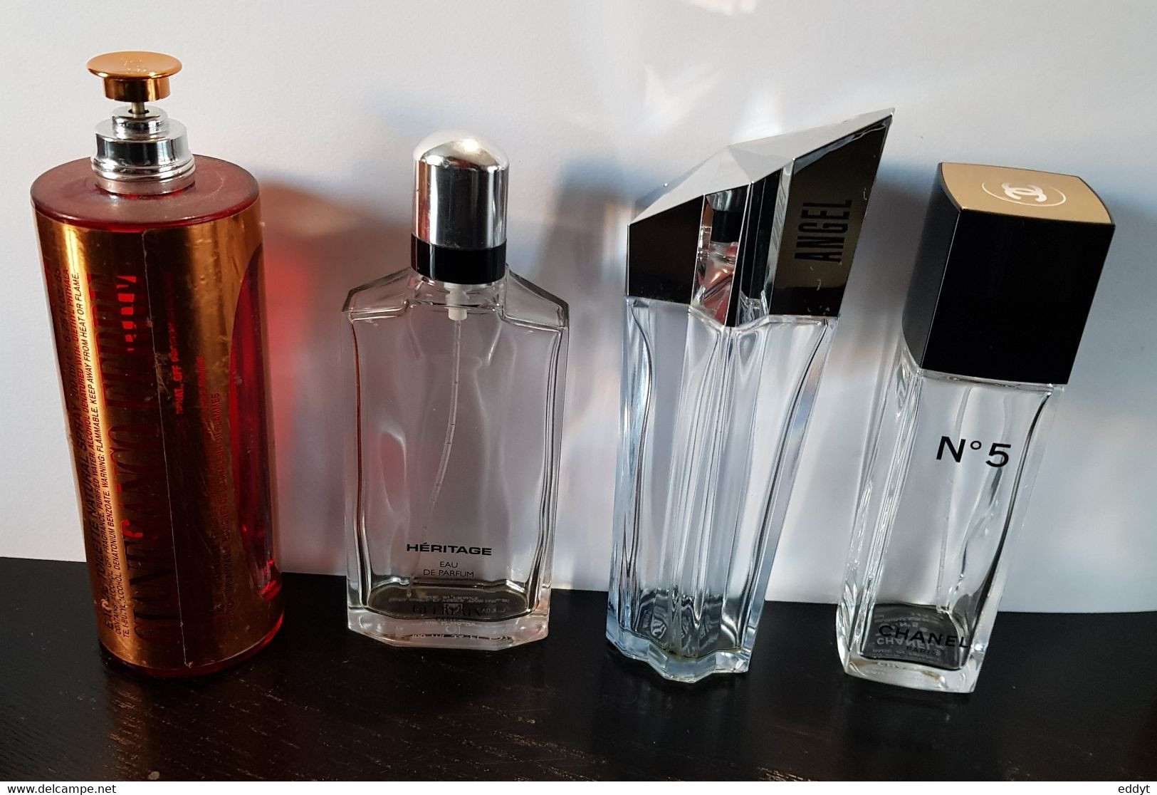 4 Flacons Parfum Vaporisateur  " XXXXXXXXXXX - Flacons Vides Collection - Flacons (vides)