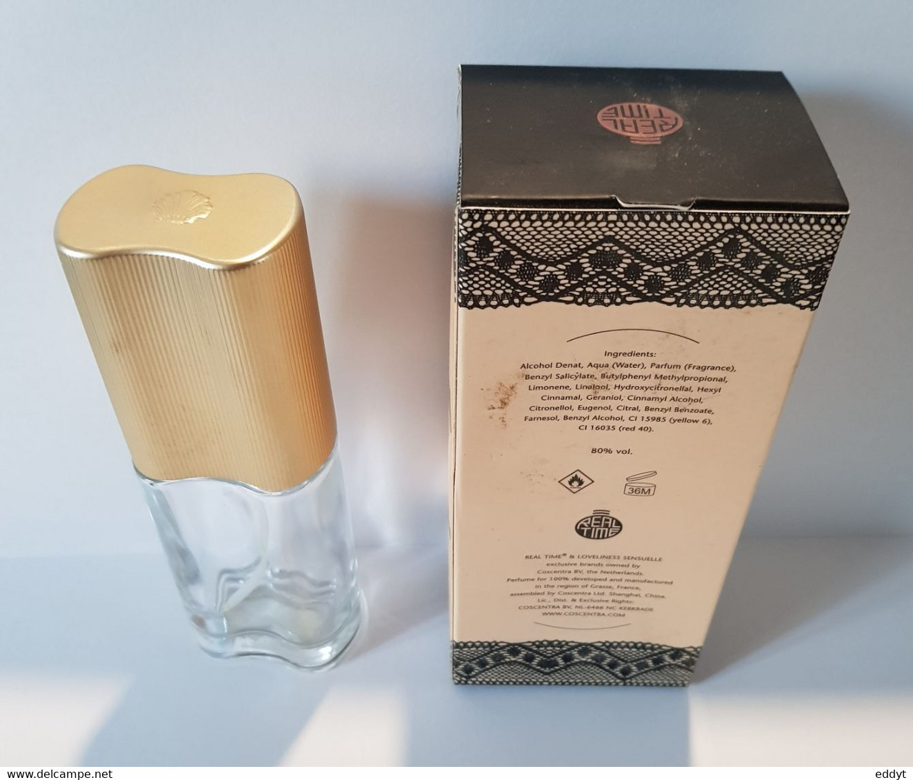 Flacon Parfum Vaporisateur Avec Boite " XXXXXXXX (SENSUELLE) " - Flacons Vides Collection - Frascos (vacíos)