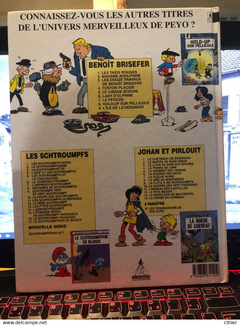 BENOIT BRISEFER - L'ile De La Désunion - Edition Originale De 1995 N° 9 - Benoît Brisefer