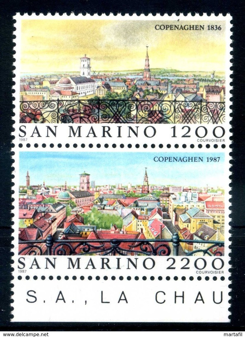 1987 SAN MARINO SET MNH ** - Nuevos