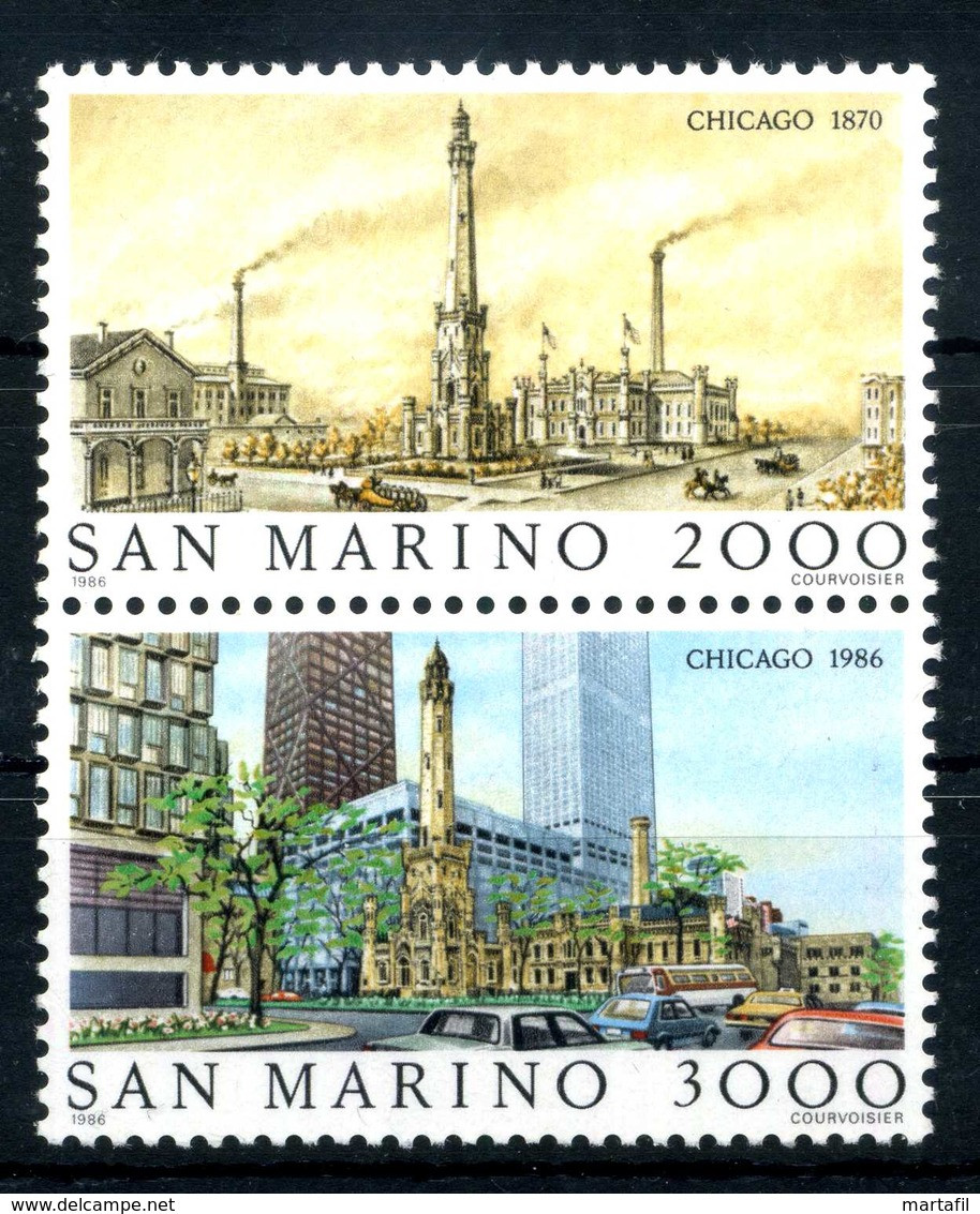 1986 SAN MARINO SET MNH ** - Unused Stamps