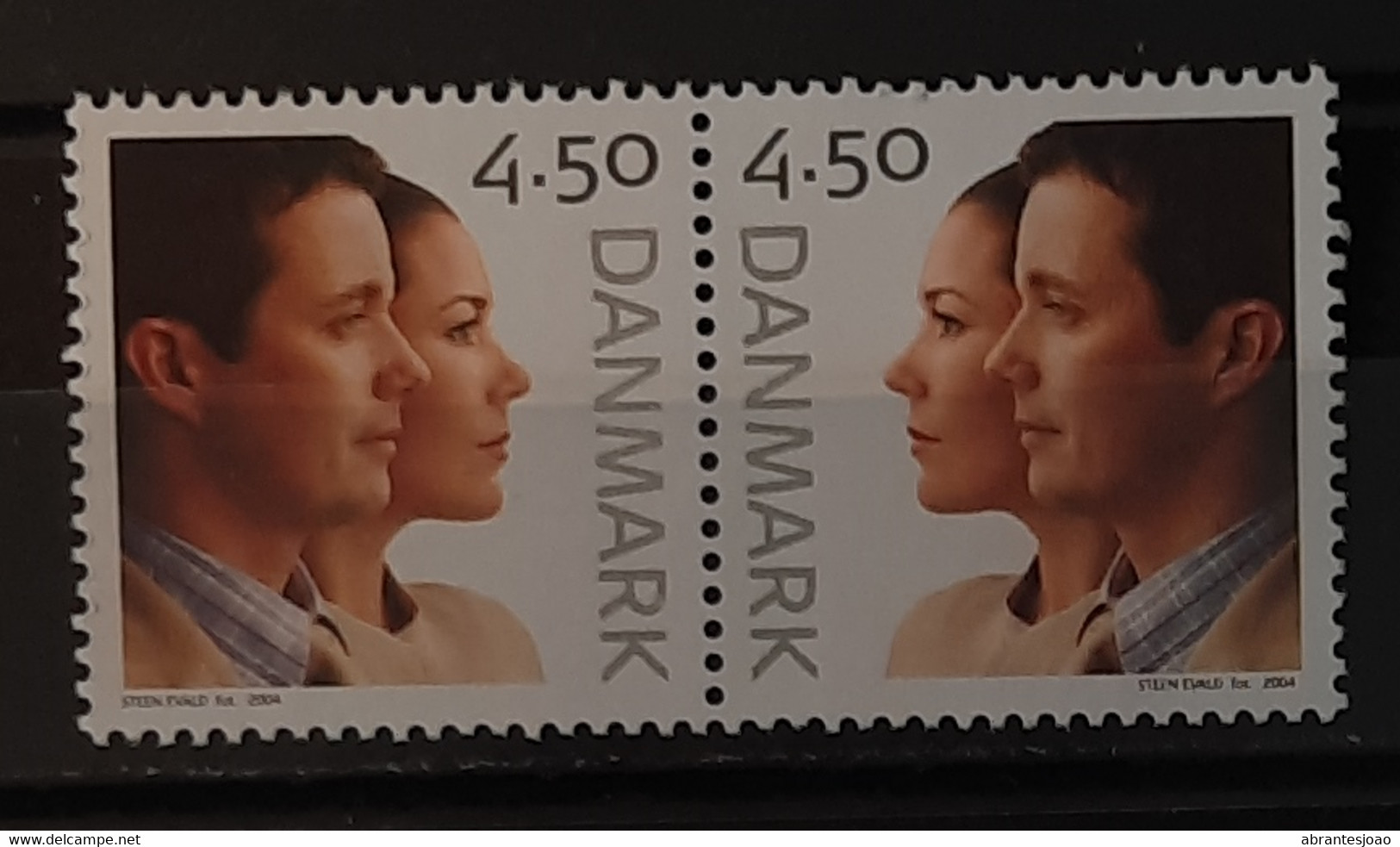 2004 - Denmark - MNH - Royal Wedding - Complete Set Of 2 Stamps - Nuevos