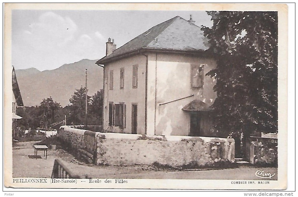 PEILLONNEX - Ecole Des Filles - Peillonnex