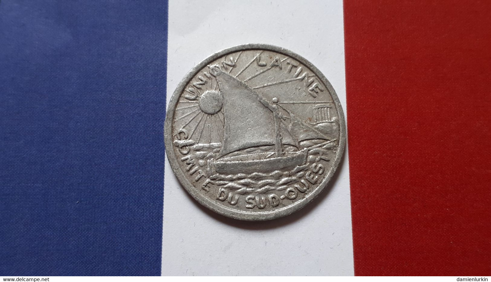 FRANCE TOULOUSE 25 CENTIMES NECESSITE 1922-1933 UNION LATINE - Monétaires / De Nécessité