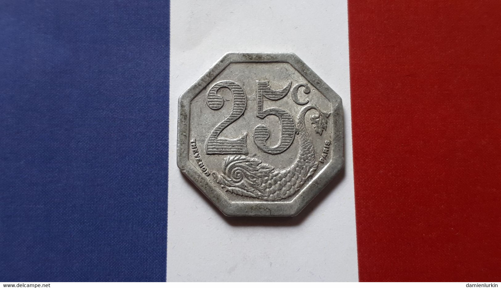 FRANCE LA ROCHELLE 25 CENTIMES NECESSITE 1922 SOCIETE DU COMMERCE - Monétaires / De Nécessité